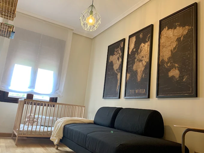 Dormitorio completo con todo.